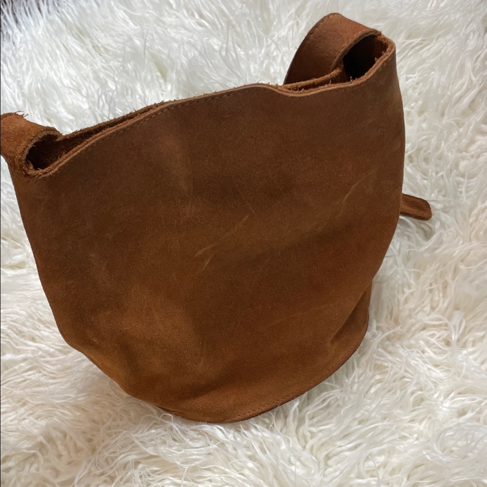 Urban Outfitters Tan Suede Hobo Bag - Picture 5 of 7